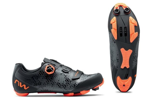 Tretry NORTHWAVE Razer 2 Anthracite/Orange 44
