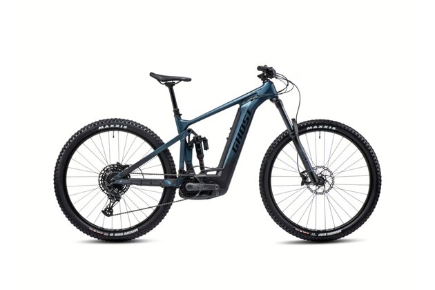 GHOST E-Riot AM CF/AL Advanced Blue/Black, předváděcí