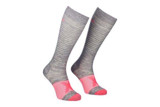 Dámské ponožky ORTOVOX Tour Compression Long Grey Blend