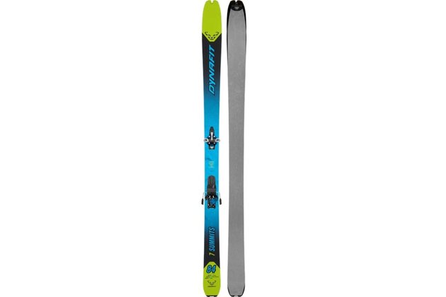 Lyže DYNAFIT Seven Summits+ Ski Set Lime Yellow/Black