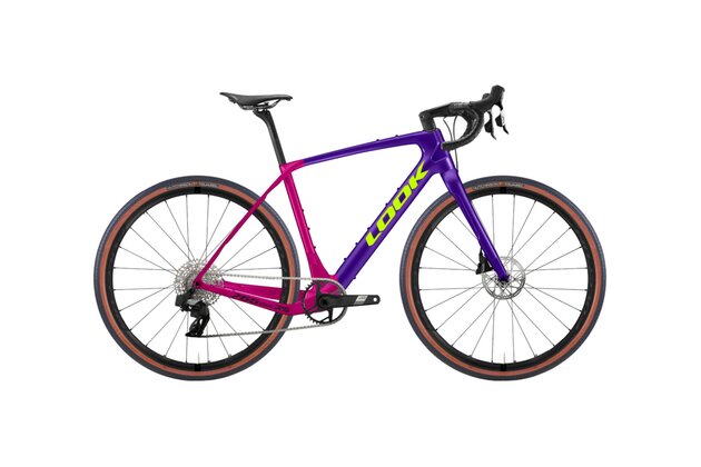 LOOK 765 Gravel RS Apex AXS 1x12 Purple Pink / Fulcrum Rapid Red 500