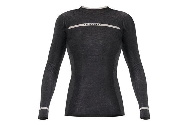 Dámské prádlo CASTELLI Merino Seamless W Baselayer Black