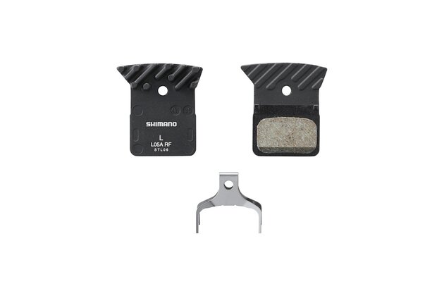 Brzdové destičky SHIMANO L05A-RF polymerové s chladičem
