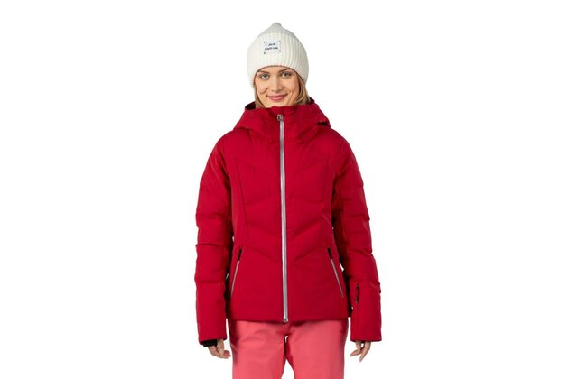 Dámská bunda ROSSIGNOL W BLACKSIDE PUFFY Red