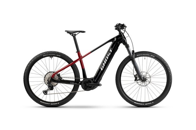GHOST E-Teru Pro 27.5 Black/Pearl Deep Red