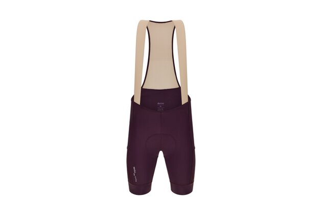 Kraťasy se šlemi SANTINI Cargo Burgundy