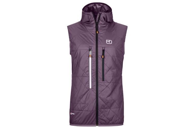 Dámská vesta ORTOVOX Swisswool Piz Boe Wild Berry