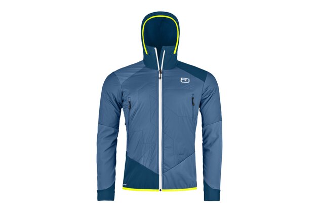 Bunda ORTOVOX Col Becchei Hybrid Mountain Blue