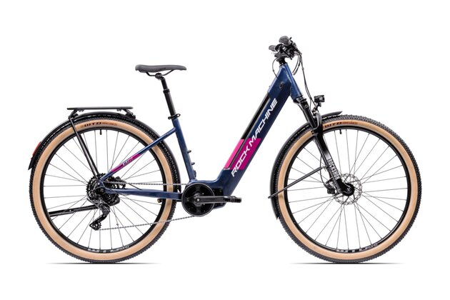 ROCK MACHINE Storm INT e90-29 Lady Touring Navy/Silver/Pink