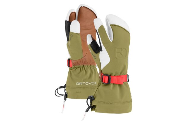 Dámské rukavice ORTOVOX Merino Freeride 3 Finger Wild Herbs
