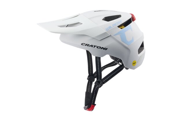 Dětská helma CRATONI WildCat LED Coolgrey Matt