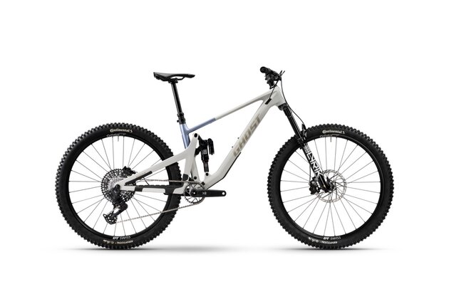 GHOST Riot Trail CF Full Party Silver Stone/Ocean Blue Glossy