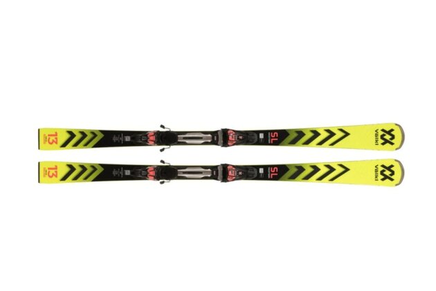 Sjezdové lyže-set VÖLKL Racetiger SL + RMOT3 12 GW