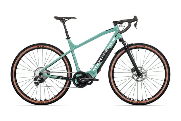 ROCK MACHINE Gravelride INT e700 Di2 Gloss Mint/Silver/Black