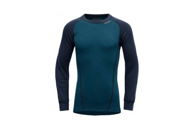 Dětské triko s dlouhým rukávem DEVOLD Duo Active Merino Ink