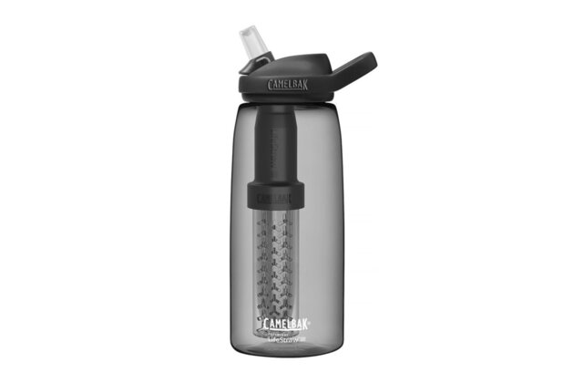 Láhev CAMELBAK Eddy+ 1000ml LifeStraw Charcoal