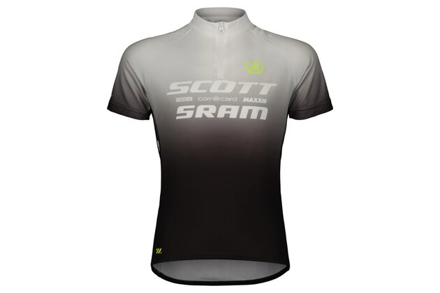 Dětský dres SCOTT SRAM Pro Black/White