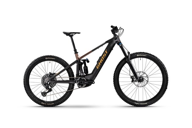 GHOST E-Riot CF Pro Heavy Metal/Deep Coffee Glossy