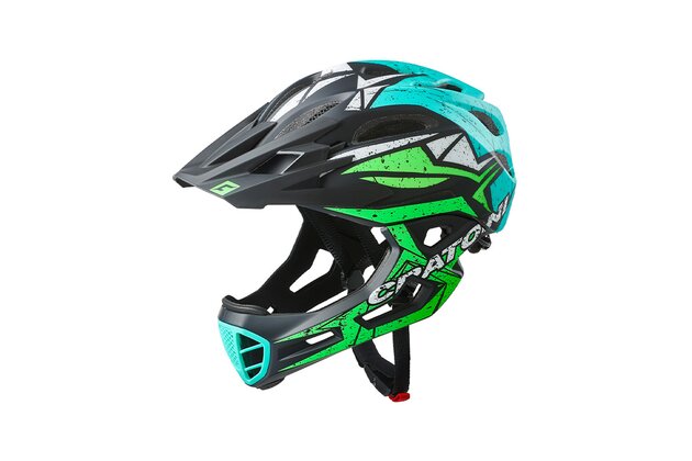 Helma CRATONI C-Maniac Pro Black/Lime/Turquoise Matt
