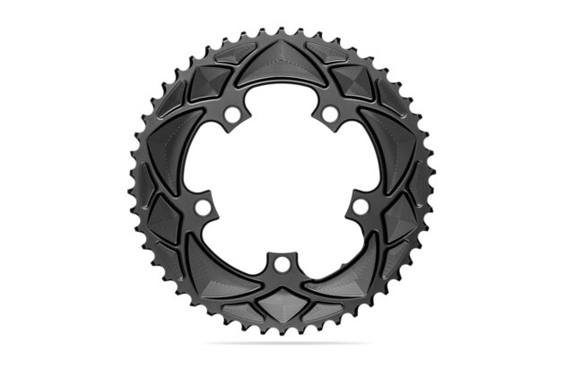 Převodník ABSOLUTEBLACK Round Road 110/5bcd Black 50 zubů