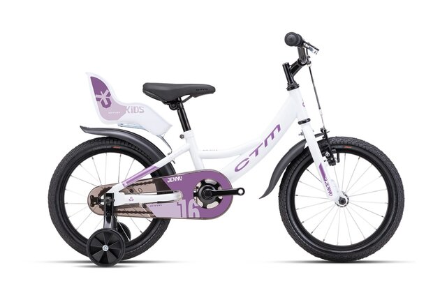 CTM Jenny White Pearl/Purple