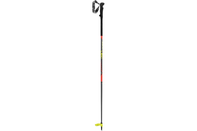 Skialpové hole LEKI Mezza Lite Bright Red-Black-Neonyellow