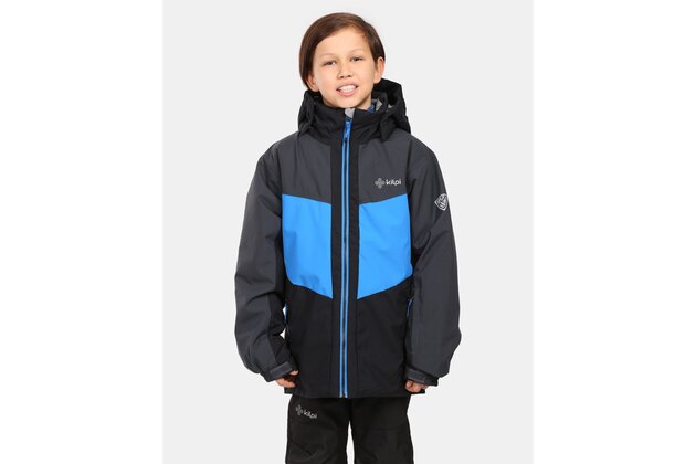 Dětská lyžařská bunda KILPI Atenib Dark Grey