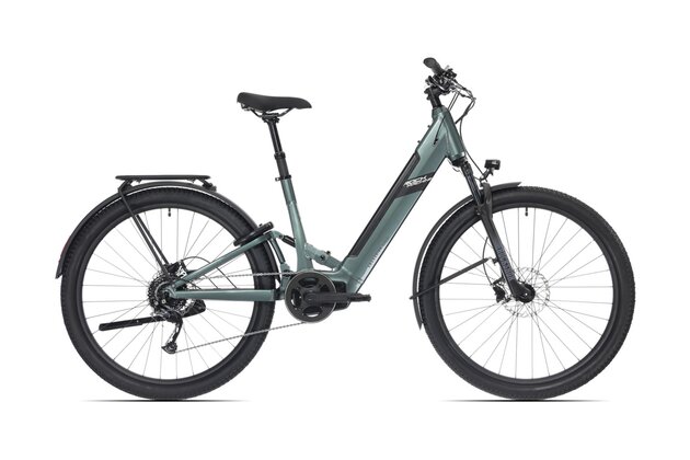 ROCK MACHINE CrossRide e450 FS Touring Gloss Grey/Black