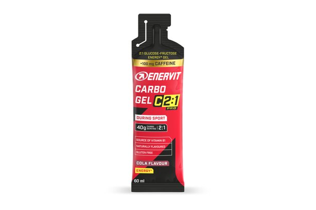 ENERVIT Carbo Gel C2:1 s kofeinem Cola