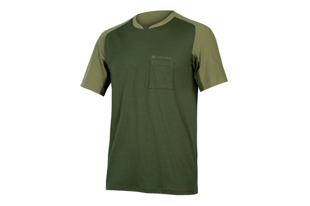 Triko ENDURA GV500 Foyle T Olive Green
