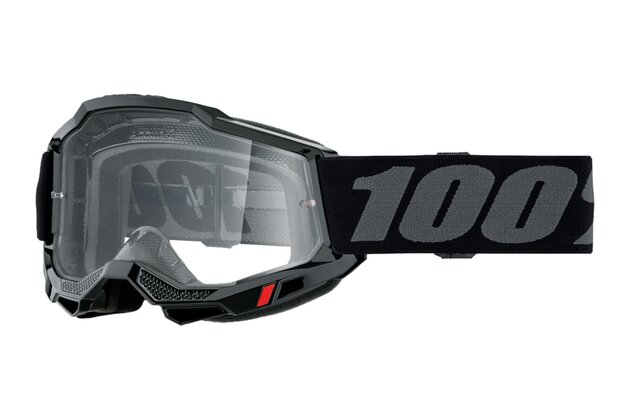 Brýle 100% Accurri 2 Black/Clear Lens