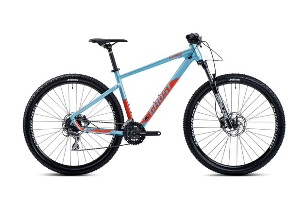 GHOST Kato Essential 29 Baby Blue Pearl/Dark Orange