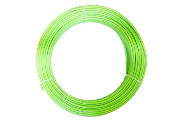 Brzdový bowden zelený