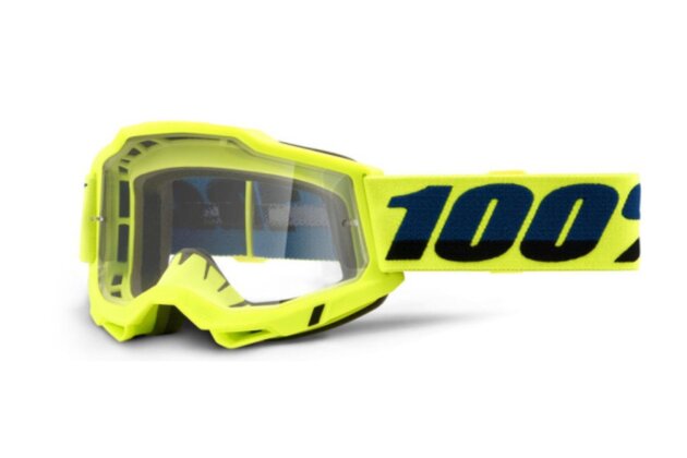 Brýle 100% Accuri 2 Fluo/Yellow/Clear Lens