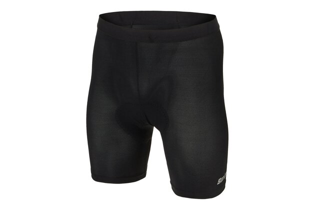 Vnitřní kraťasy s vložkou SANTINI Adamo Black