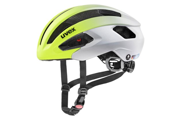 Helma UVEX Rise CC Tocsen Neon Yellow-Silver M