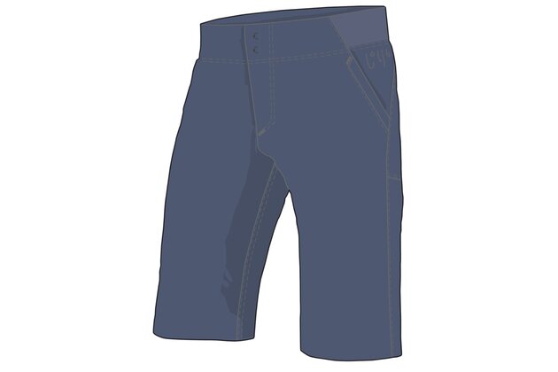 Kraťasy ENDURA Hummvee Lite Indigo Rock