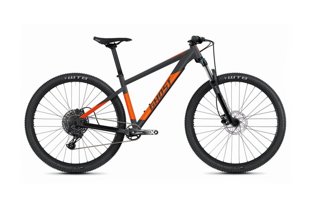 GHOST Nirvana Tour 27.5 Metallic Black/Bright Orange