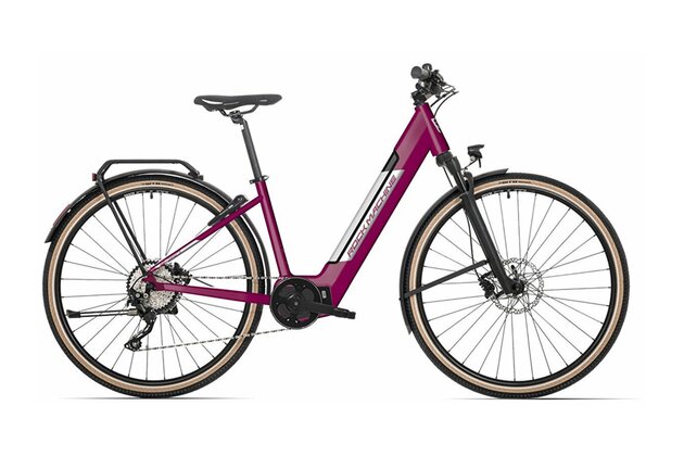 ROCK MACHINE Crossride INT e450 Lady Touring Crimson/Silver