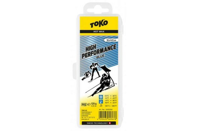 Vosk TOKO 5502033 High Perform blue 120g
