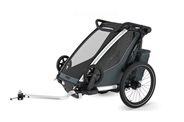 Dětský vozík THULE Chariot Cross 2 Single Dark Slate