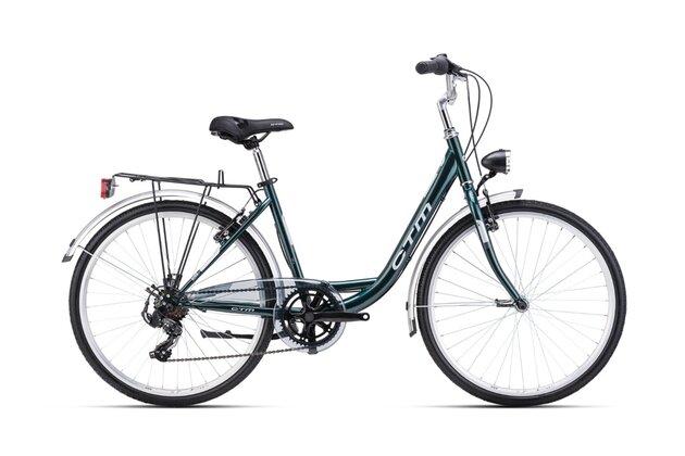 CTM Olivia 2.0 Dark Green Pearl/Silver