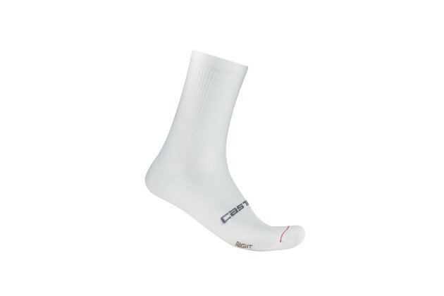 Ponožky CASTELLI Espresso 18 White