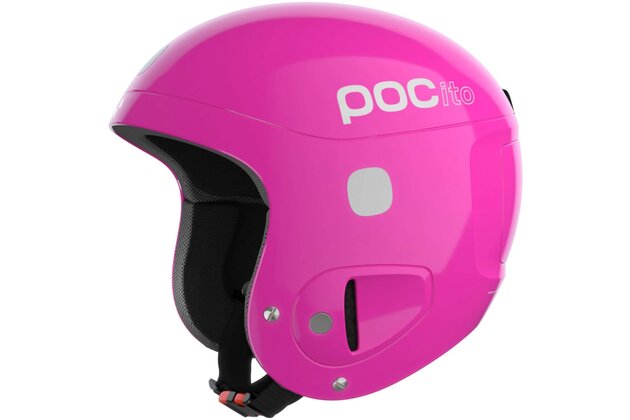 Dětská přilba POC POCito Skull Fluorescent Pink