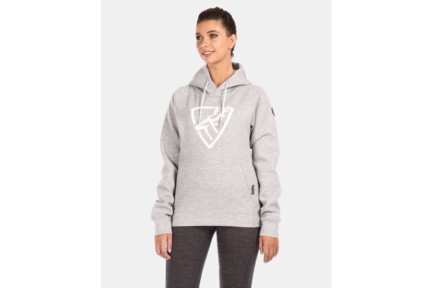 Dámská bavlněná mikina KILPI Fjela Light Grey