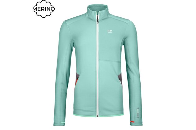 Dámská mikina ORTOVOX Fleece Ice Waterfall