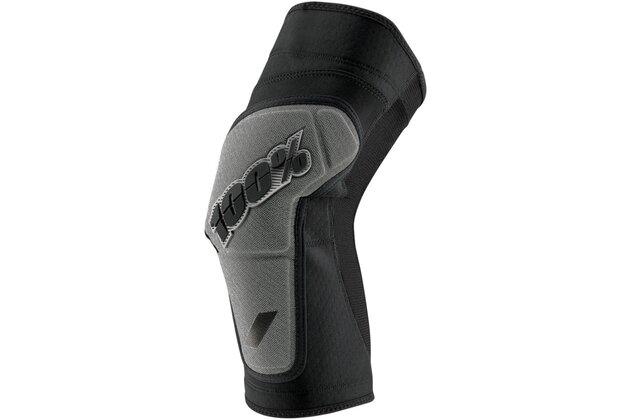 Chrániče kolen 100% RIDECAMP Knee Guards Black/Grey