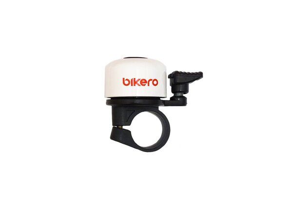 Zvonek BIKERO mini bílý