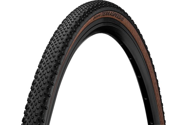 Plášť CONTINENTAL Terra Speed ProTection kevlar Black/Transparent