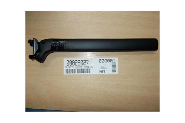 Sedlovka LAPIERRE Aircode DRS Carbon Black Matt, offset 20 mm
